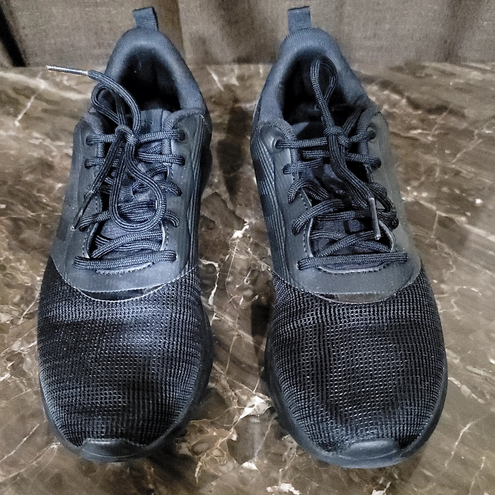 Adidas Black Cloudfoam shoes